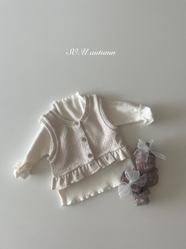 ⭐︎即納⭐︎[ SO.U ] jaguard vest