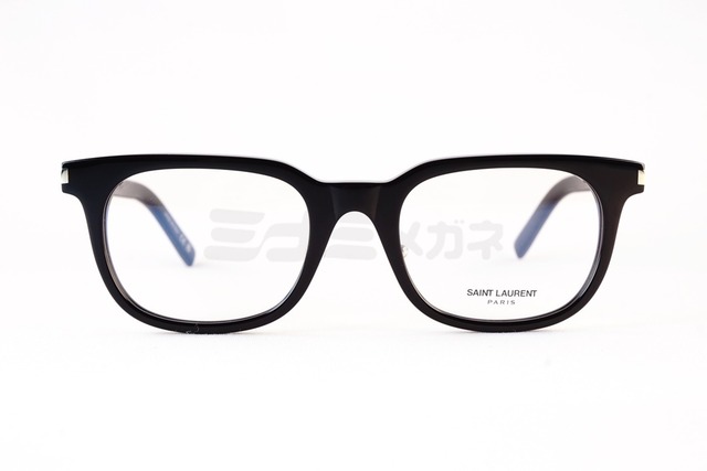 SAINT LAURENT メガネ SL840/J 001 ウェリントン メンズ レディース サンローラン italy イタリア製 正規品-2枚目