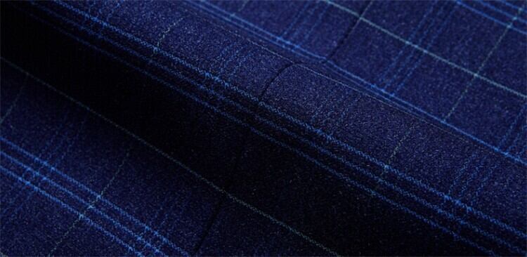 美品✨ スーツセレクト 3ピース Lサイズ ビジネススーツ ネイビー チェック スーツ セットアップ 3ピーススーツ 3点セット ビジネススーツ