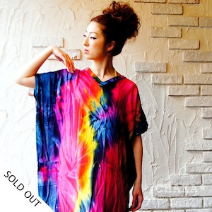 Cuftan／Tie-Dye Rainbow