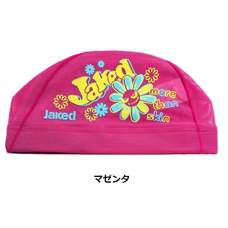 Jaked メッシュキャップ 830407 水泳帽 競泳 スイムキャップ | New