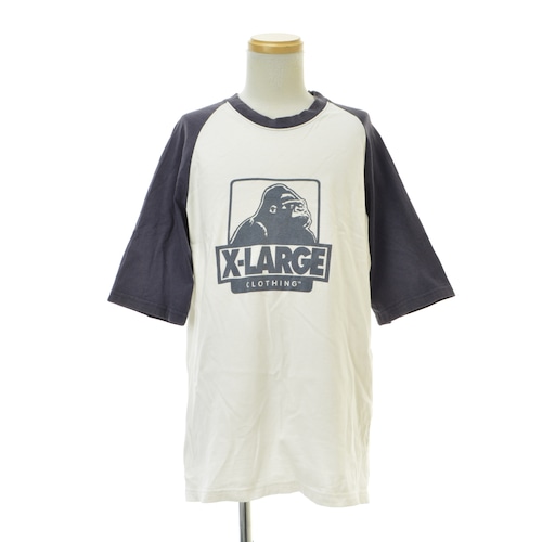 X-LARGE / エクストララージ90s USA製 OG BOX ラグラン半袖Tシャツ
