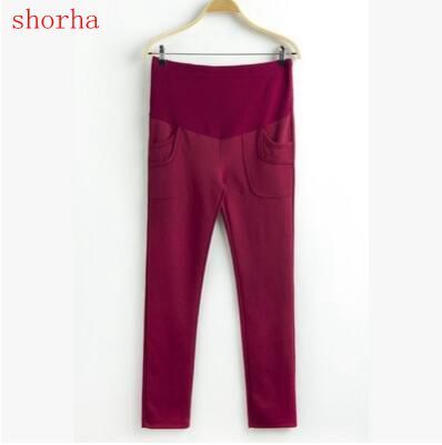 【新作】【送料無料】 伸縮性ウエストコットン妊婦カジュアルパンツマタニティパンツ服妊婦妊娠 エラスティック AL expec499168162491