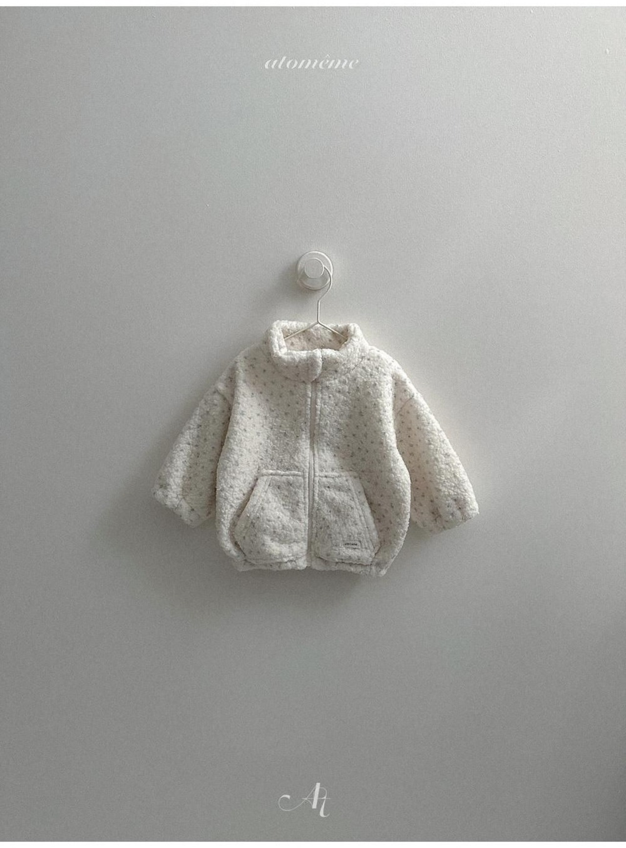 〖取寄〗韓国子供服 / 26winter / atomeme / テディジップアップ / キッズ *S~XL*