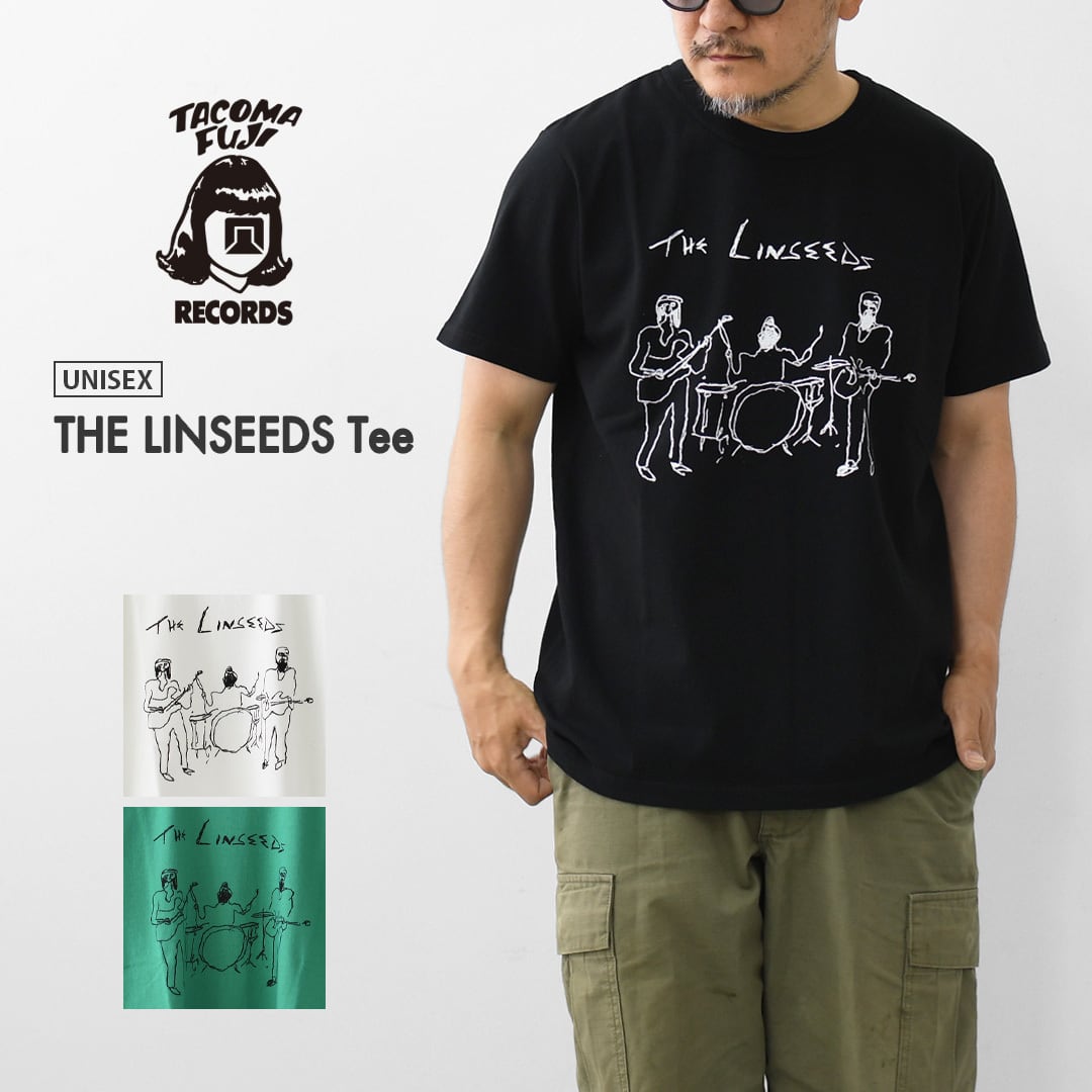 TACOMA FUJI RECORDS [タコマフジレコード] THE LINSEEDS Tee designed