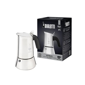 【人気】Bialetti (ビアレッティ) ヴィーナス 2カップ用 ステンレスモデル 直火式 ( コーヒー エスプレッソ マキネッタ )