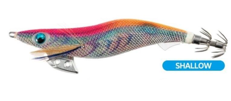 ヤマリア)エギ王 K シャロー 3.5S 052 ぶちぶちコーラル ラメ布 490グロー/虹