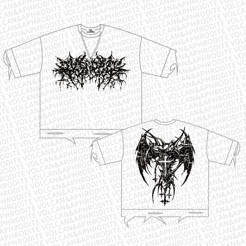 【近日発売予定】新作★デスクロスダメージTシャツ