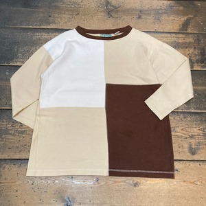 " WHITEFISH BAY " L/S tee shirt 切り替え　カットソー