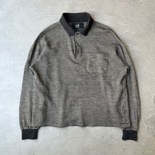dunhill / Long sleeve polo-shirt