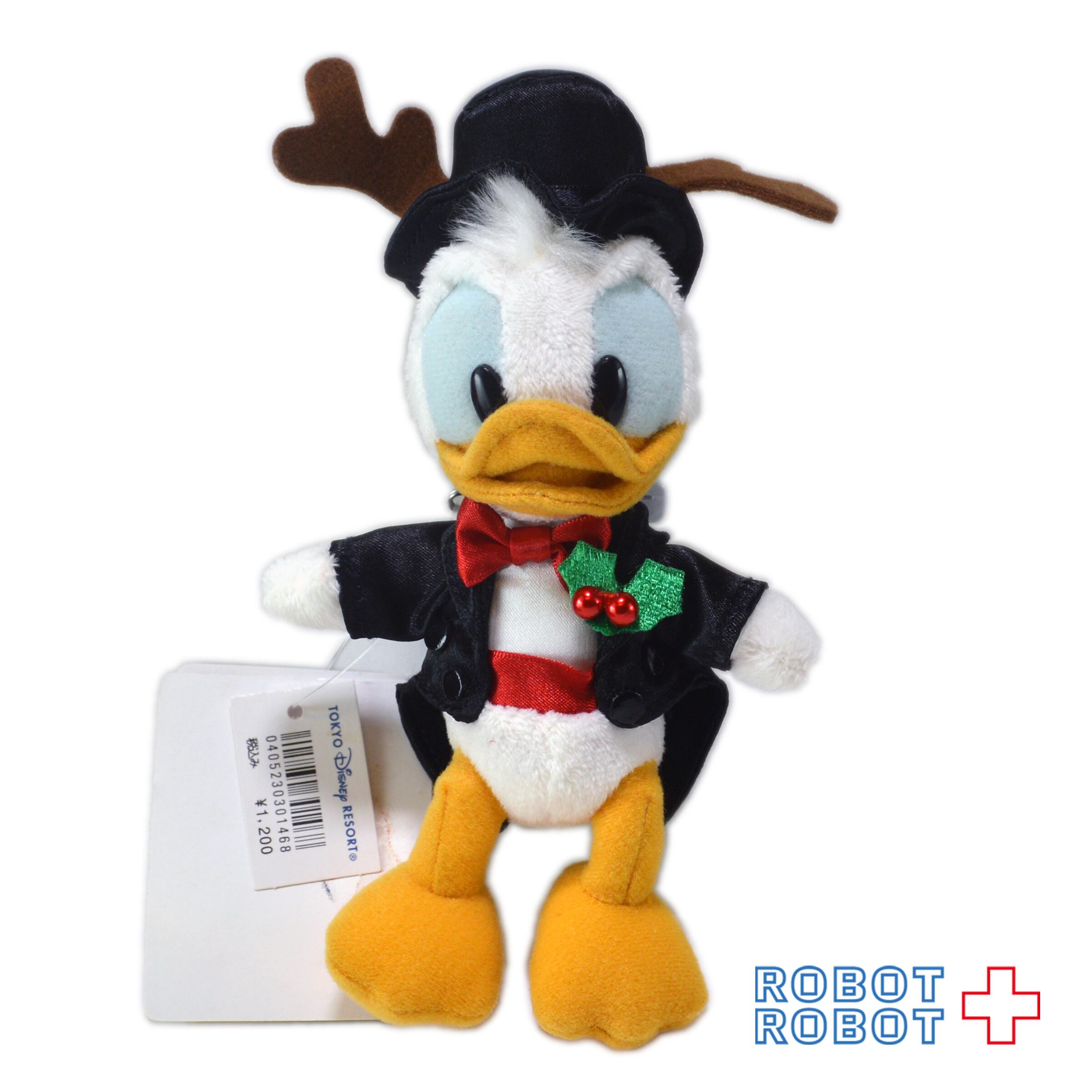 ディズニー ぬいぐるみバッジ ドナルド 2007 TDS クリスマス | ROBOTROBOT