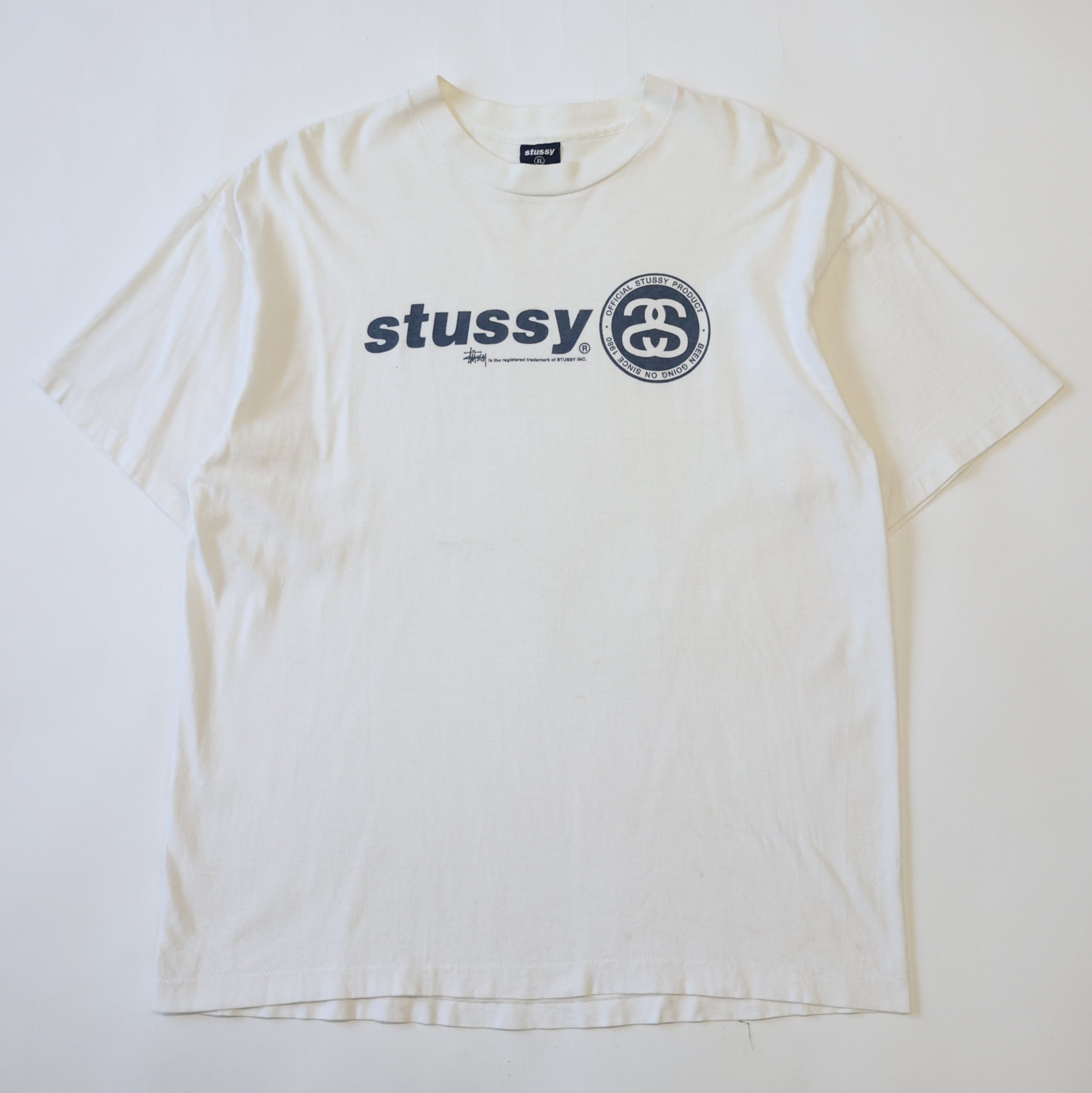 00S STUSSY REGISTERED TRADEMARK TSHIRT