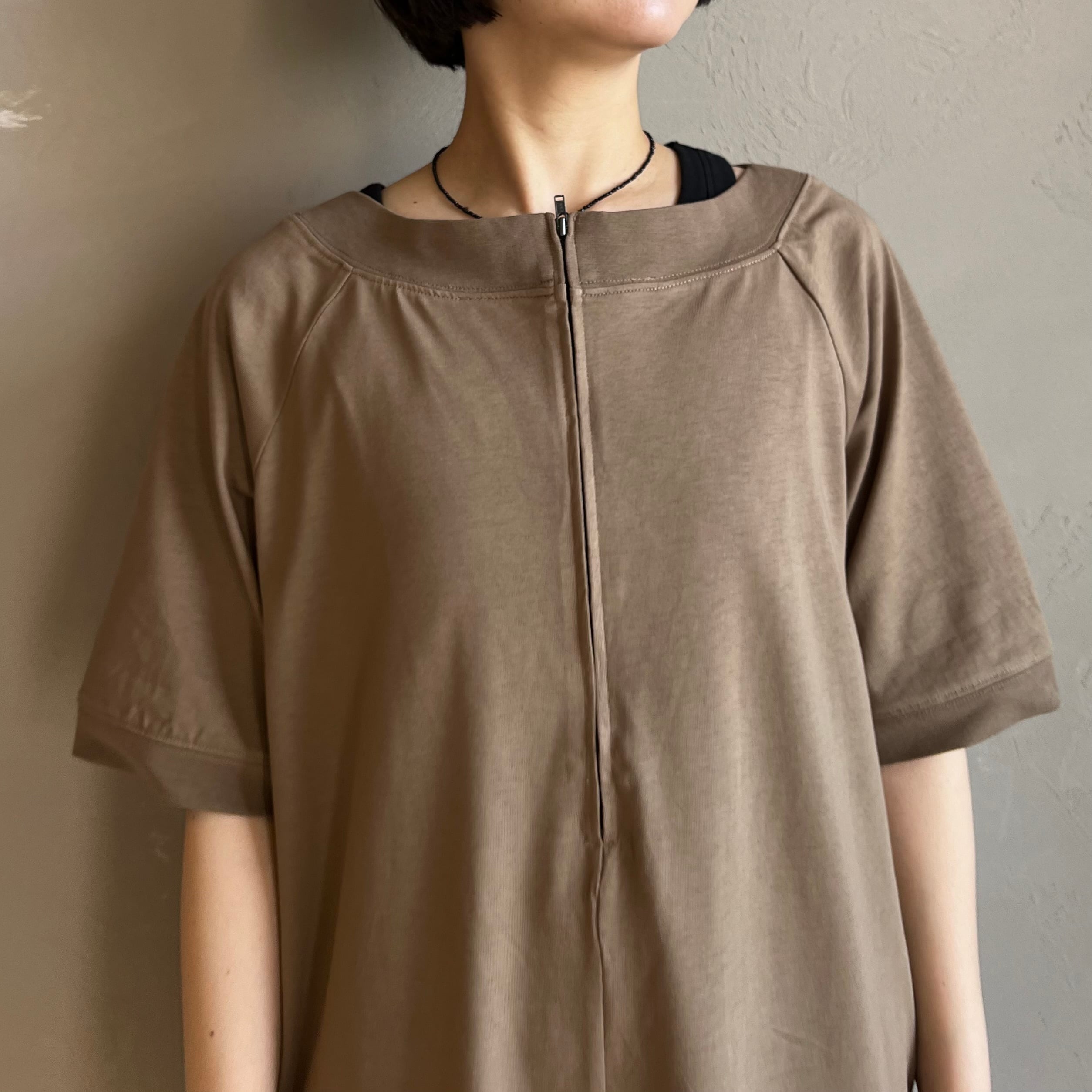 CLOCHE 】《 UVCUT & 汗染み防止 》2wayジップワンピース | valance