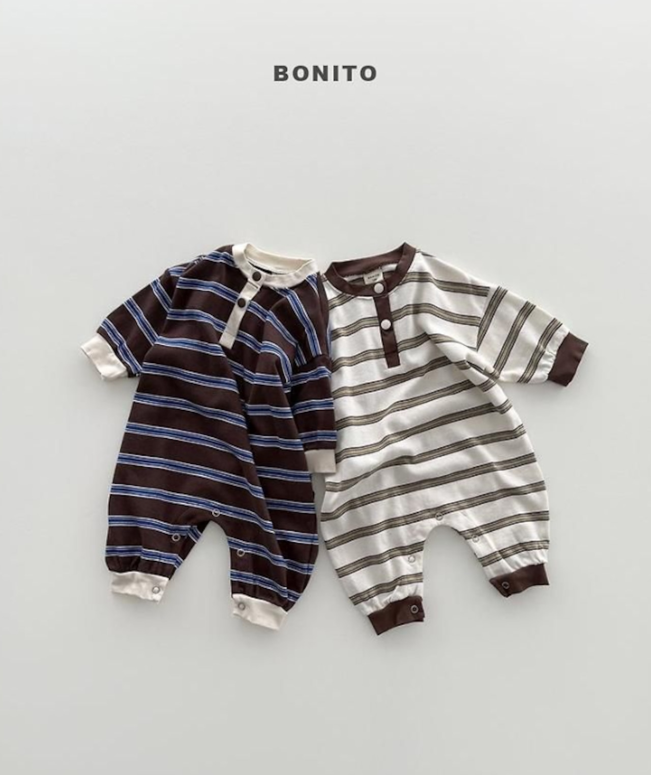 【取寄】Bonito(Baby)べべストライプスーツ|秋服|韓国子供服| 26/AT