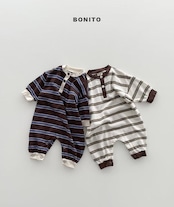 【取寄】Bonito(Baby)べべストライプスーツ|秋服|韓国子供服| 26/AT