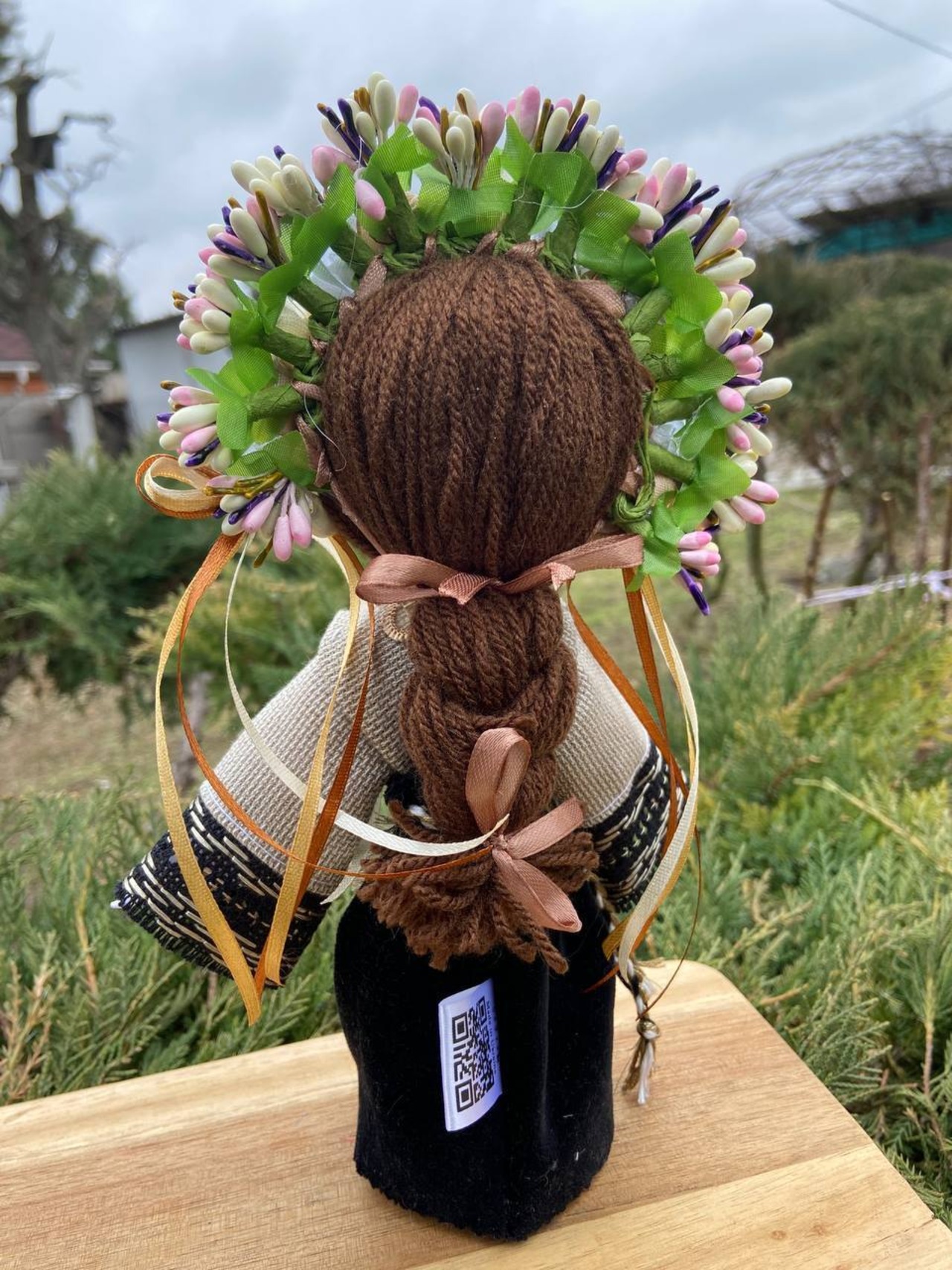 UA.Designer手作りモタンカ 25cm（ウクライナの御守り） - 7