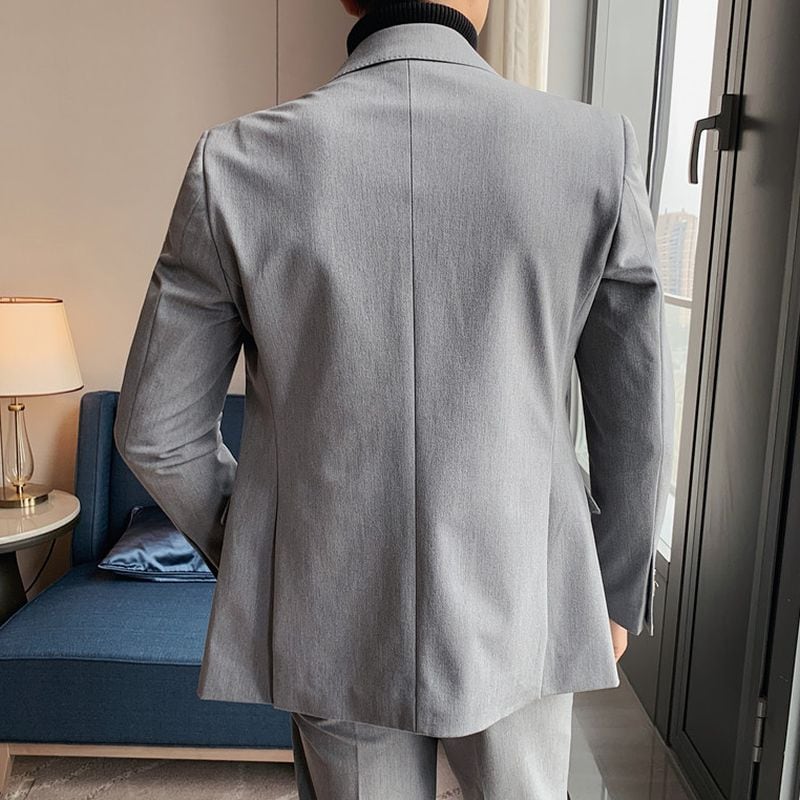 メンズダブルスーツ ビジネススーツ 4color SU0028 | R-Base