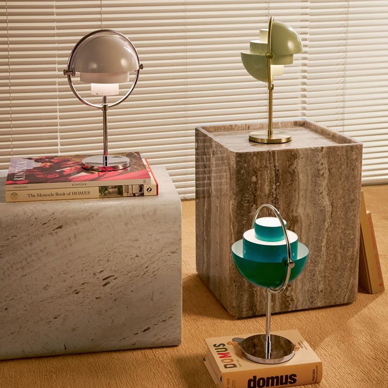 12月10日発売》Multi-Lite Portable Lamp クロームベース・ペール