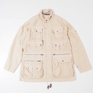 RALPH LAUREN linen photographer jacket M beige /ラルフローレン リネン フォトグラファージャケット