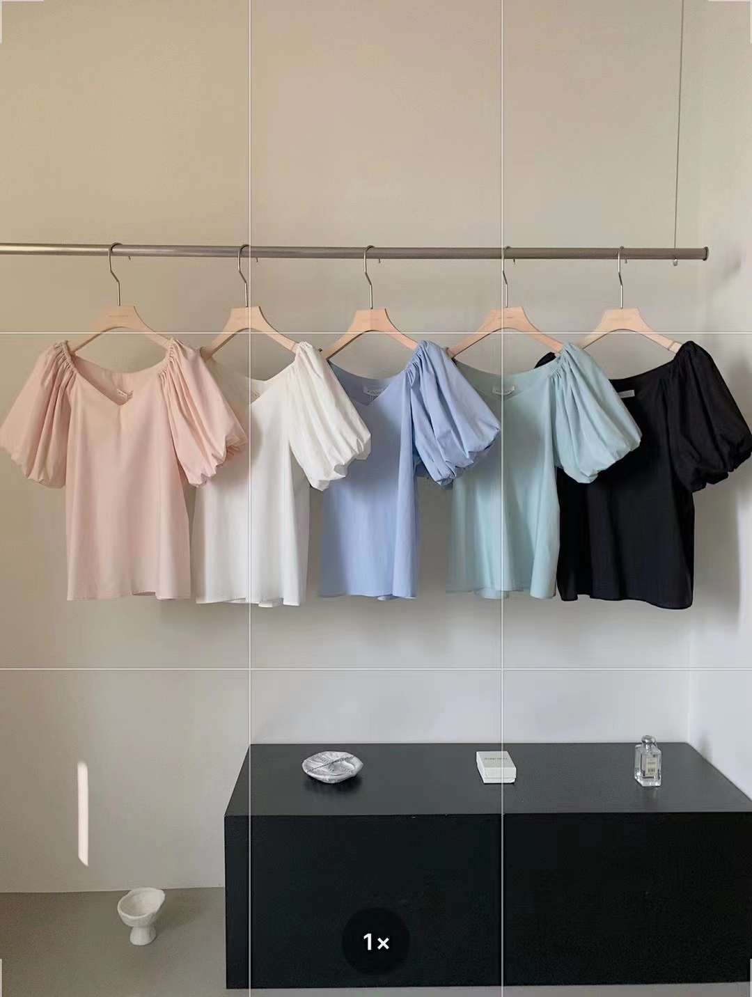 パフスリーブブラウス　AJ2155-2356