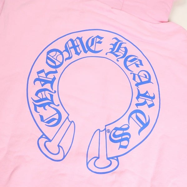 Size【XL】 CHROME HEARTS クロム・ハーツ HORSE SHOE HOODIE PINK