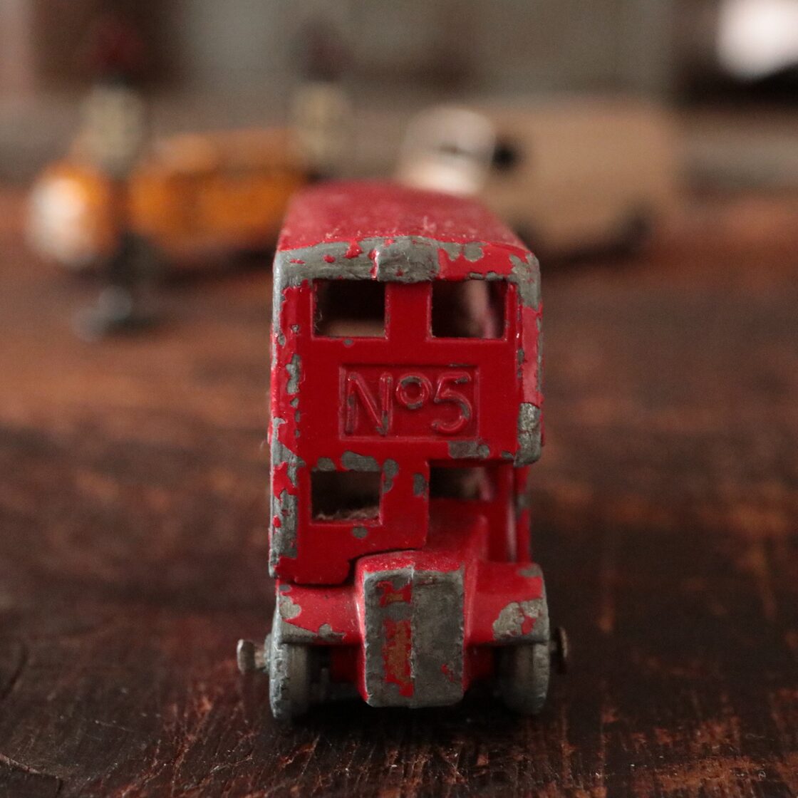 MATCHBOX London Bus No.5 LESNEY ミニカー マッチボックス ロンドン 