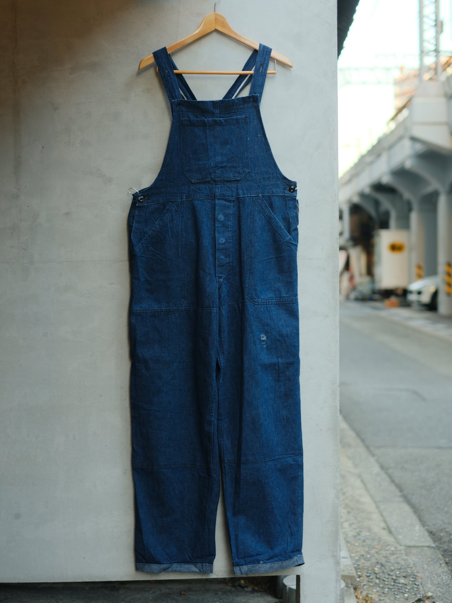 1940s UNKNOWN DENIM OVERALL