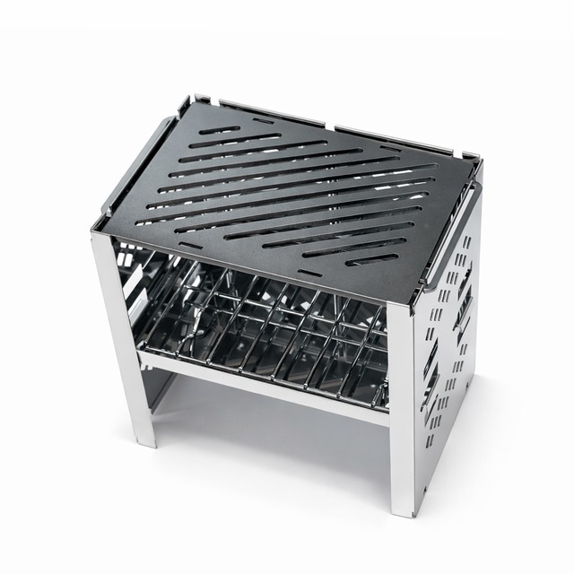 焼肉鉄板 キャプテンスタッグ カマド スマートグリル B6 型用｜ソロキャンプ BBQ KPC-Y195 CAMP DEPT