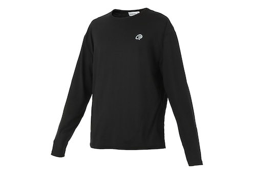 メリノロングTシャツ ブラック (ユニセックス) メリノロングTシャツ ブラック (ユニセックス)