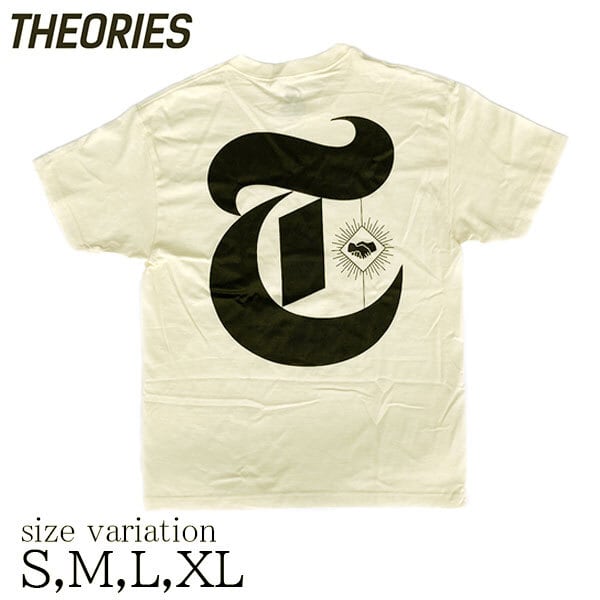 THEORIES TOA TIMES HD NATURAL セオリーズ Tシャツ 半袖 スケボー