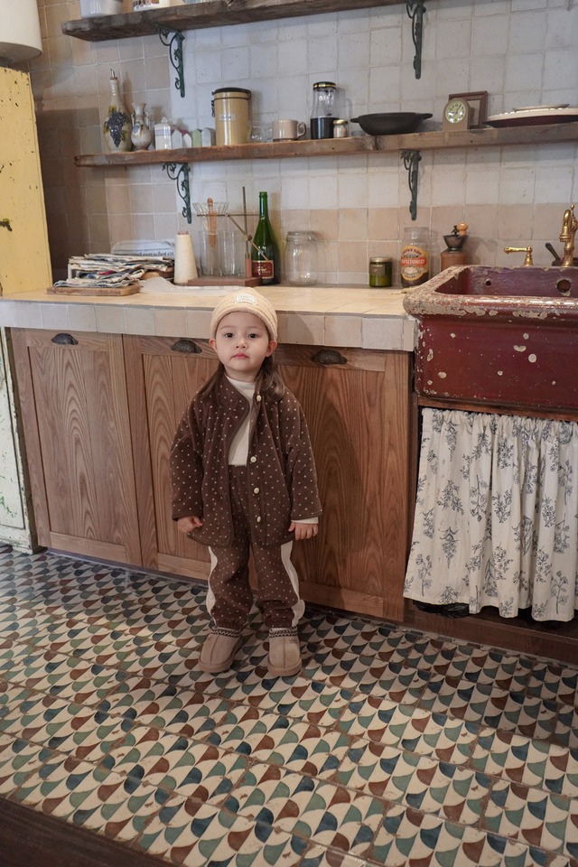 【予約】Half & Half Dot Jogger