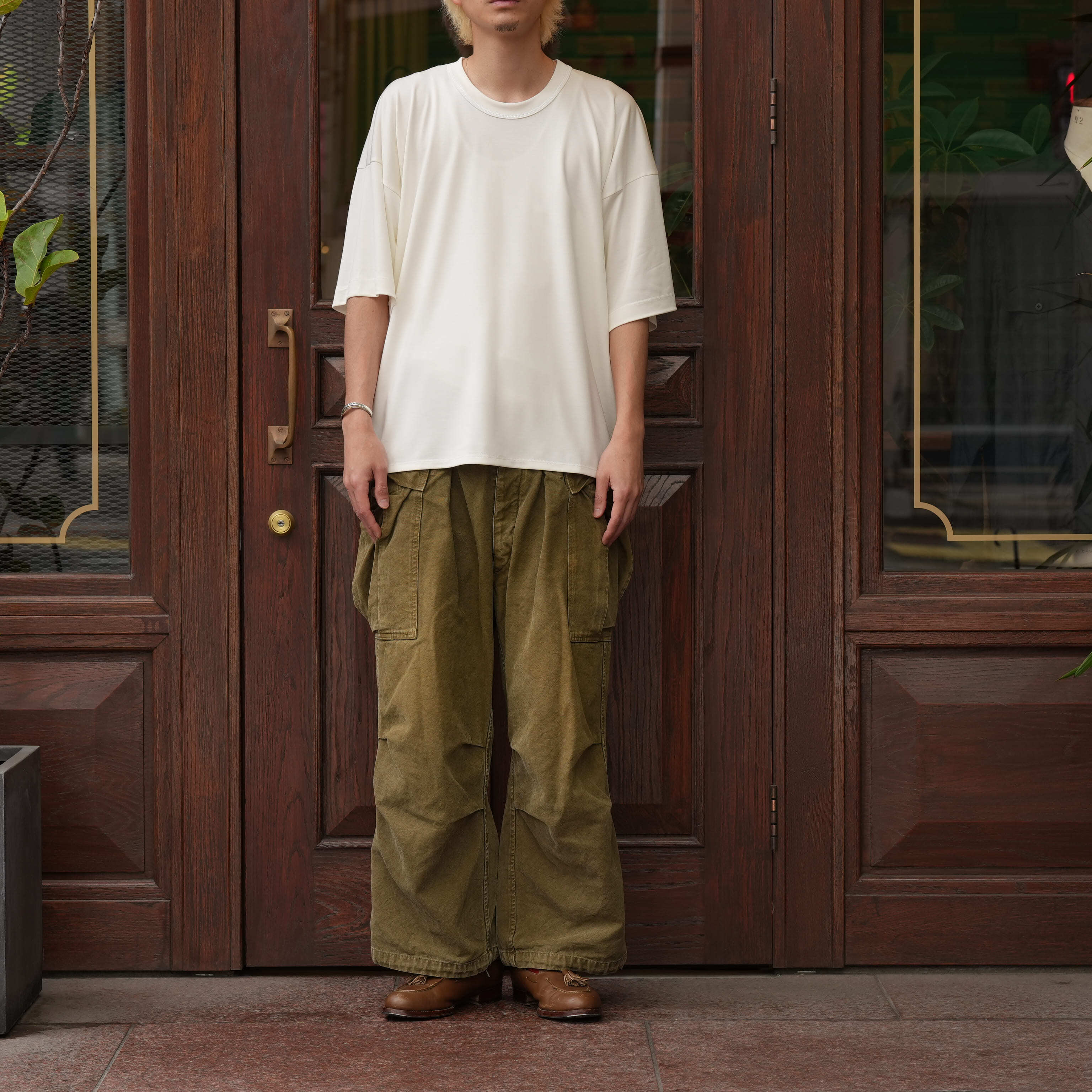 c*p様 【OLDE STEADER】【希少】YOUTH/コットンシルク Olde H & Daughter(オールドエイチアンドドーター) 26SS 