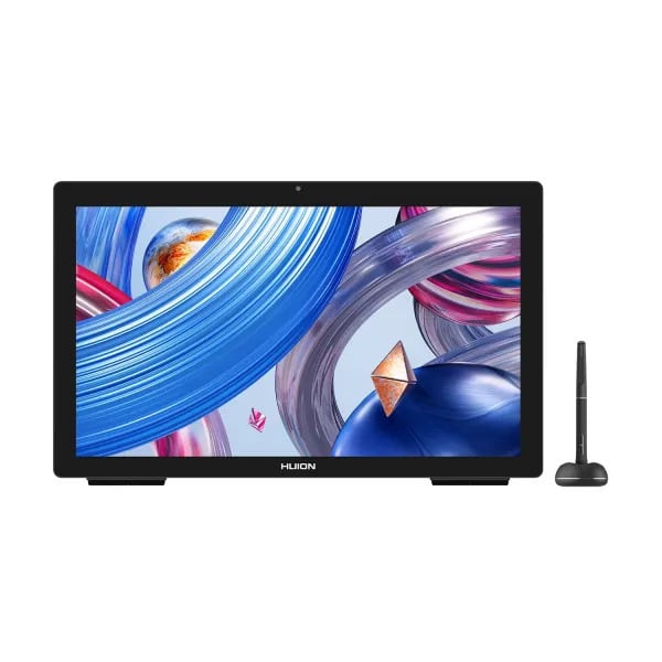 【ジャンク】HUION Kamvas 24 液タブ ペン認識不可 HUION PW517 充電不要 ペン KD200・Kamvasシリーズ対応