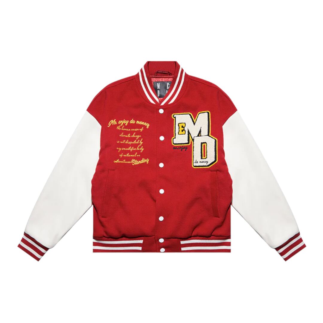 【MEDM】BASIC BASEBALL JACKET