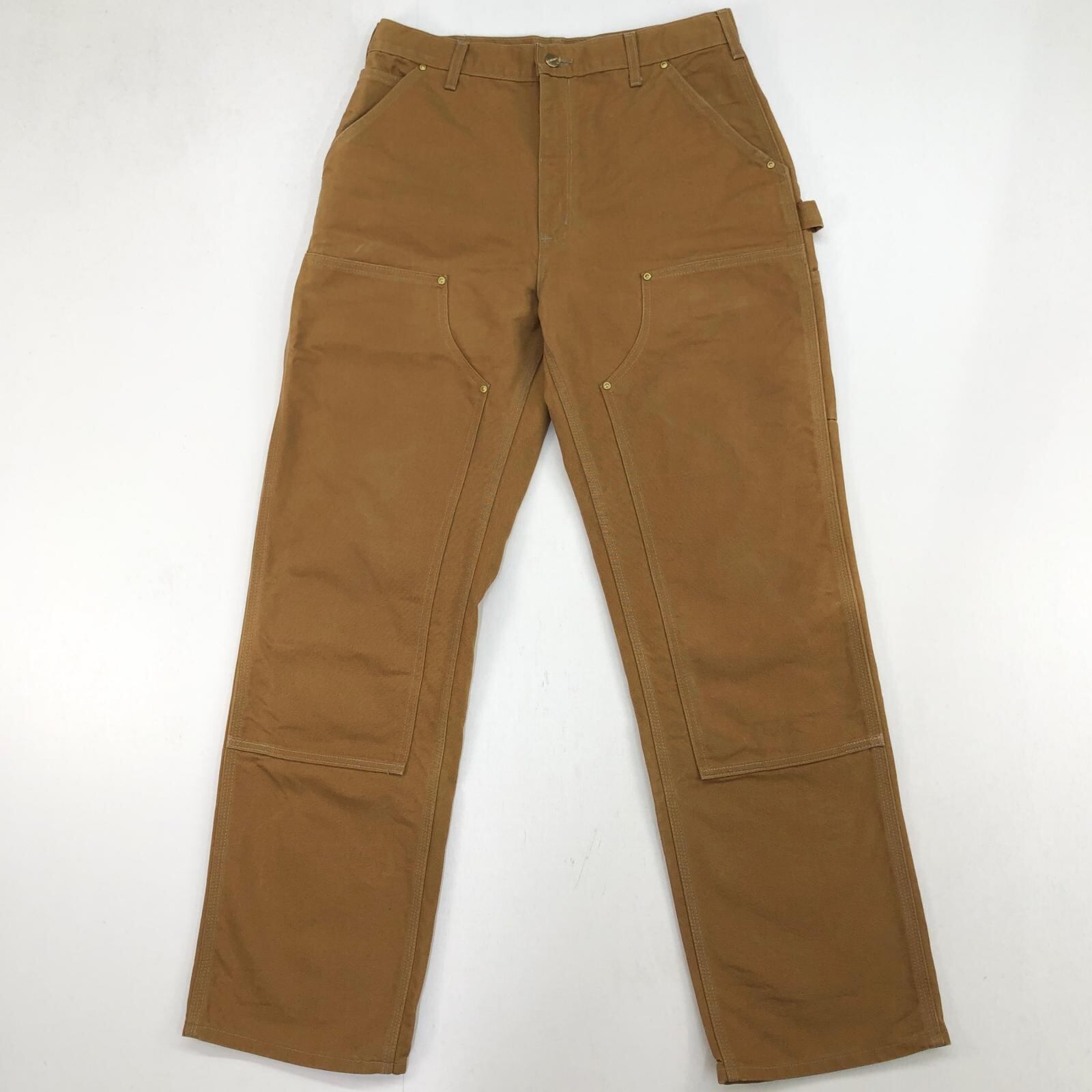 CARHARTT 00年代 USA製 ダブルニー ダックペインターパンツ W34 L32