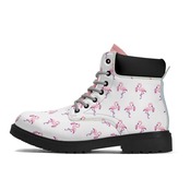 Women's Upgraded Black Outsole Leather All Season Boots 4255