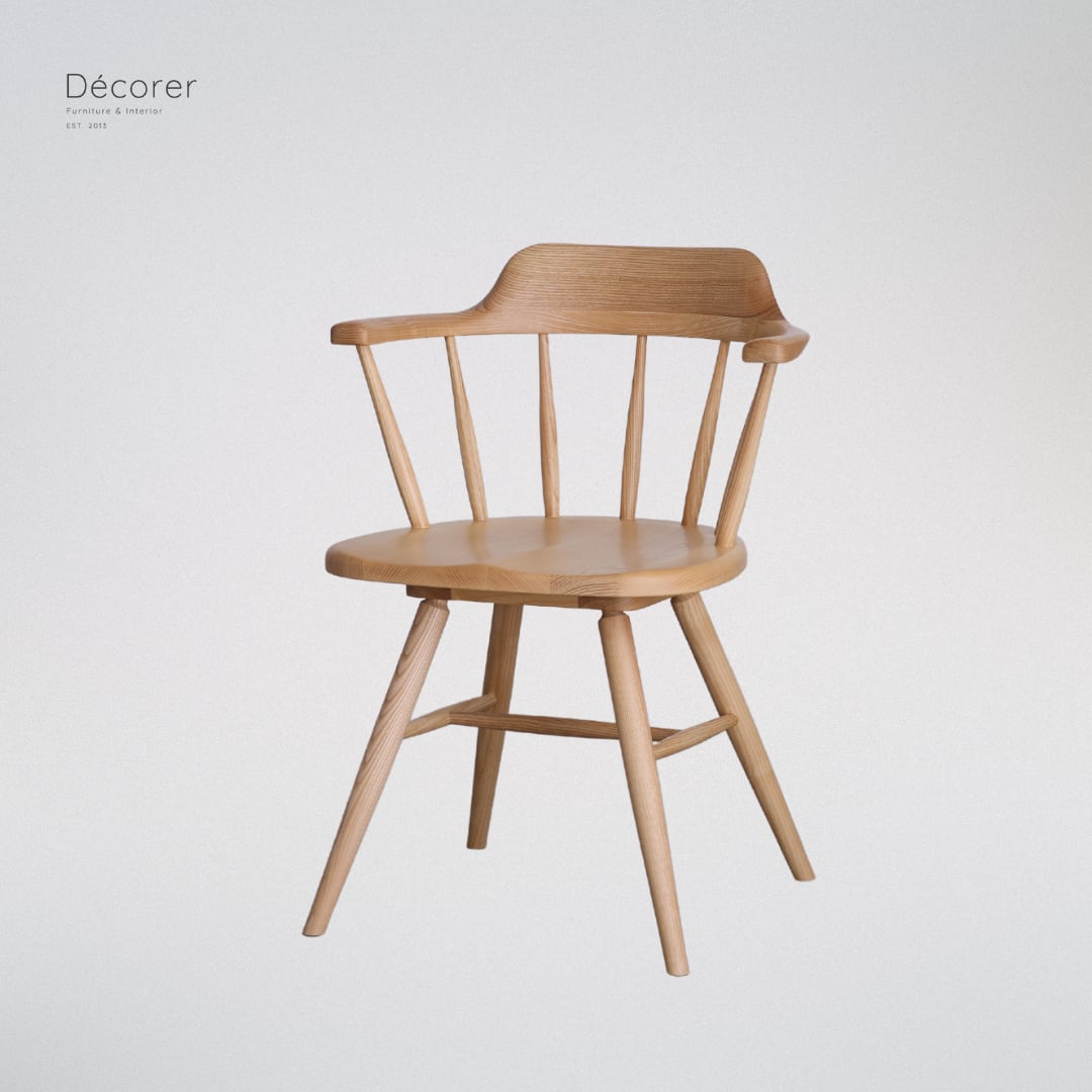 〖ブランド不明〗ダイニングチェア 椅子 ウィンザーチェア 木製 ダイニングチェアウィンザーチェア木製