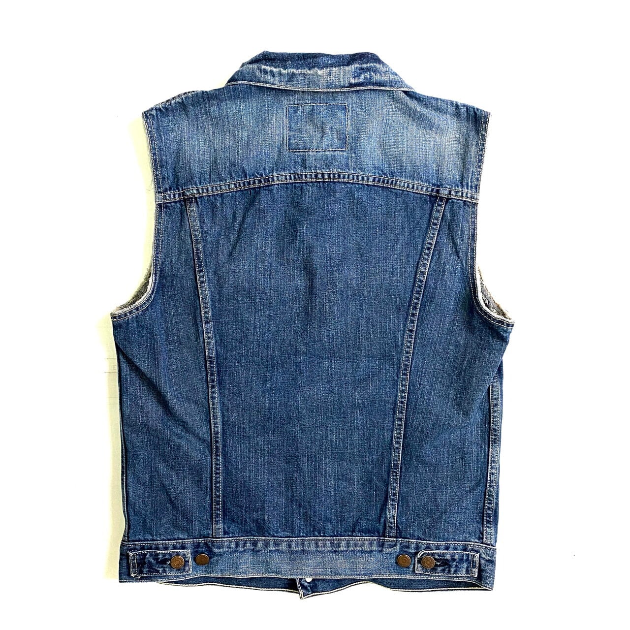 Levi's リーバイス デニムベスト メンズM 古着 4ポケット 【ベスト