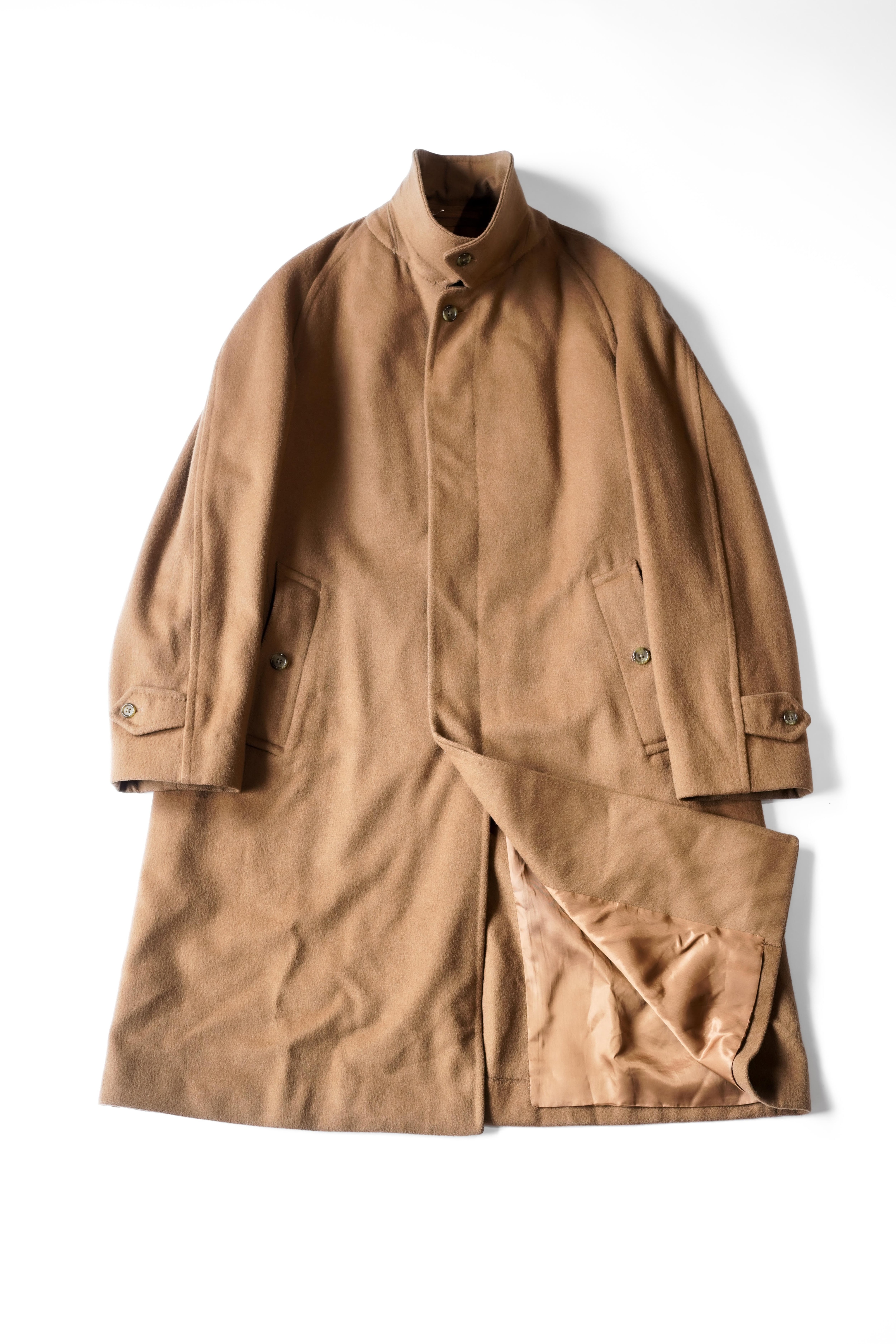 ジャケット・アウター 90s Burberry Balmacaan Coat wool camel 80's 