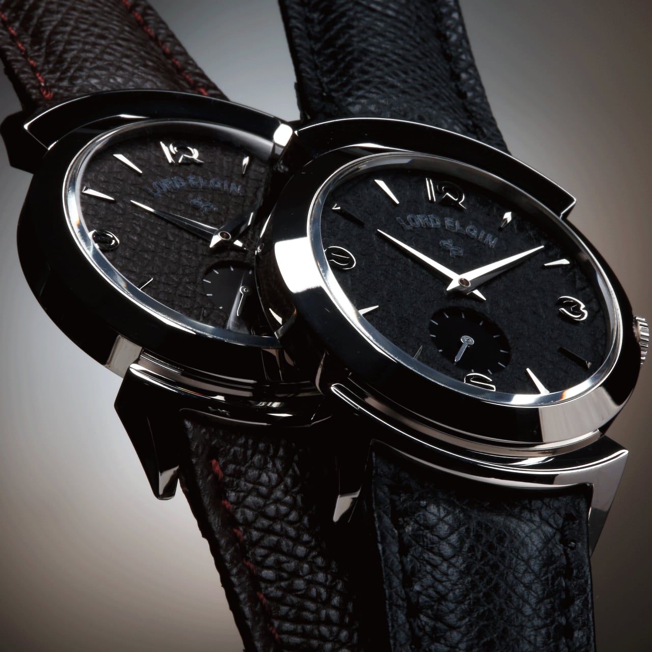 LORD ELGIN ロードエルジン 腕時計 レディース ゴールド シルバー文字 