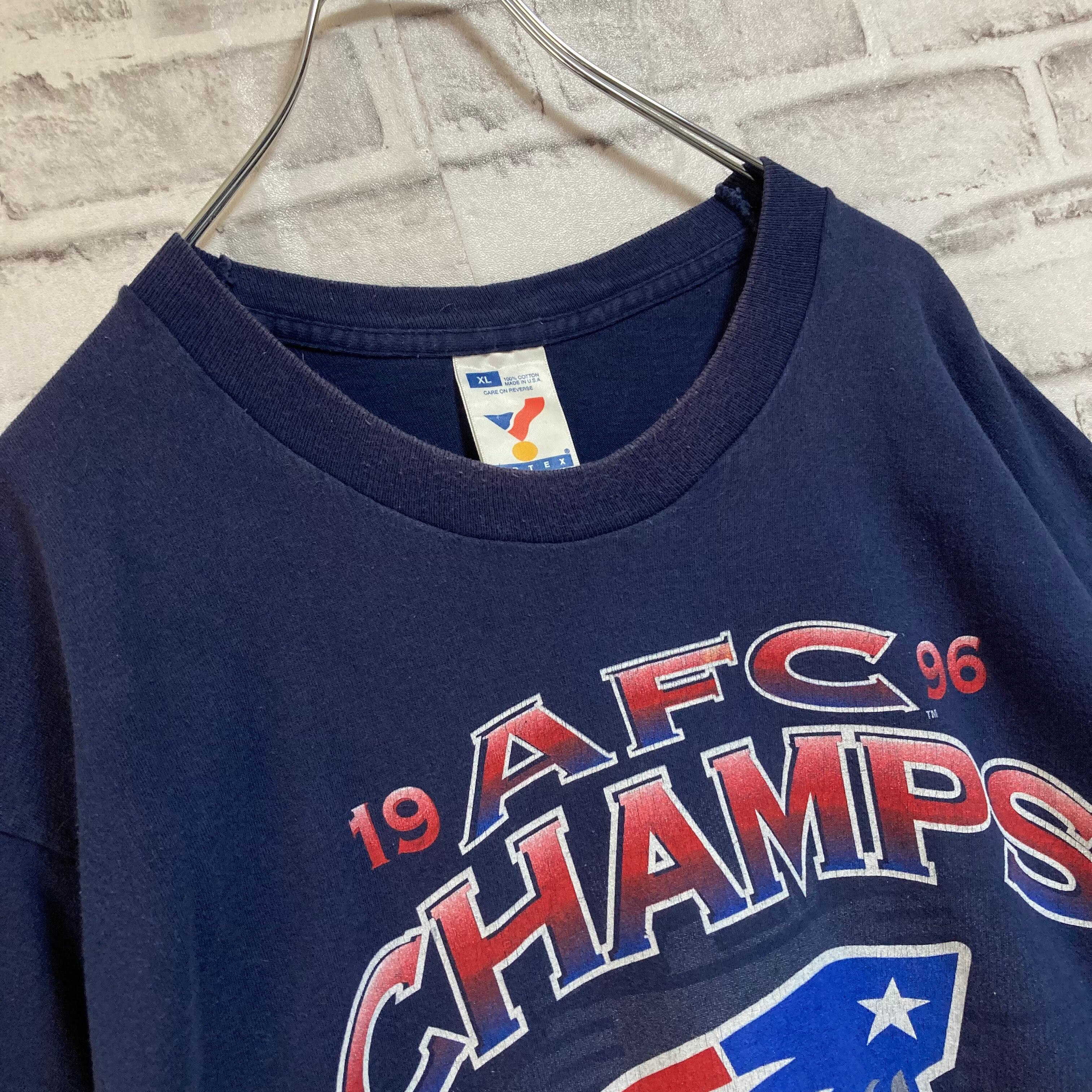 【ARTEX SPORTSWEAR】S/S Tee XL Made in USA “ NEW ENGLAND PATRIOTS” 90s NFL  チームロゴ Tシャツ シングルステッチ アメリカ USA 古着