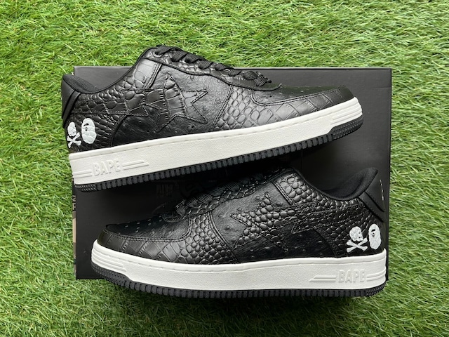 A BATHING APE × NEIGHBORHOOD BAPE STA BLACK 27.5cm 18028