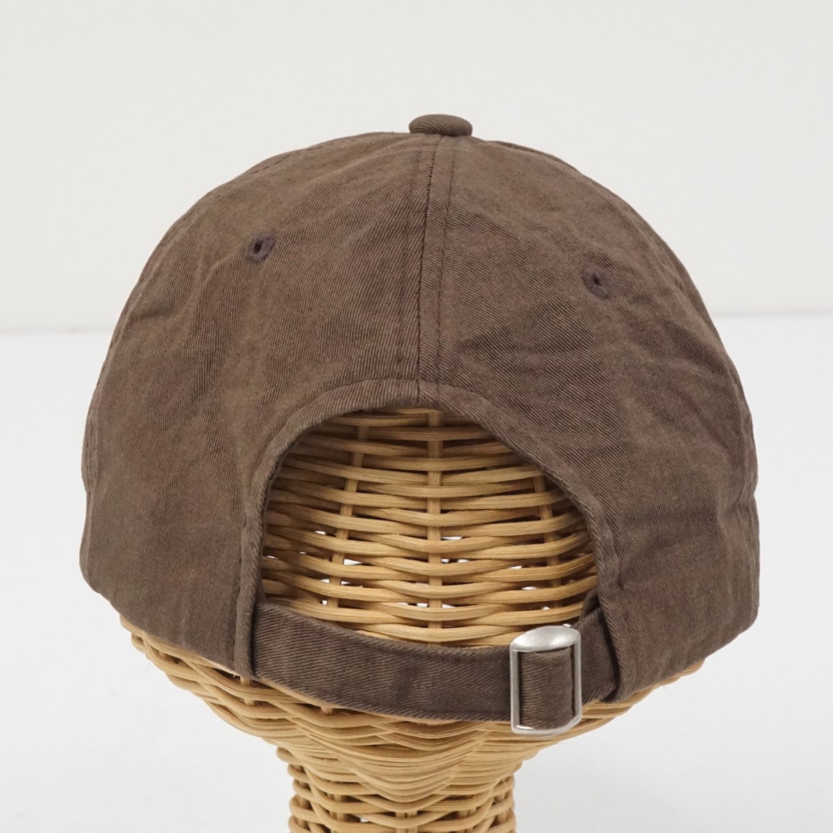 MARITHE&FRANCOIS GIRBAUD キャップ USED美品 ダークブラウン ピンク