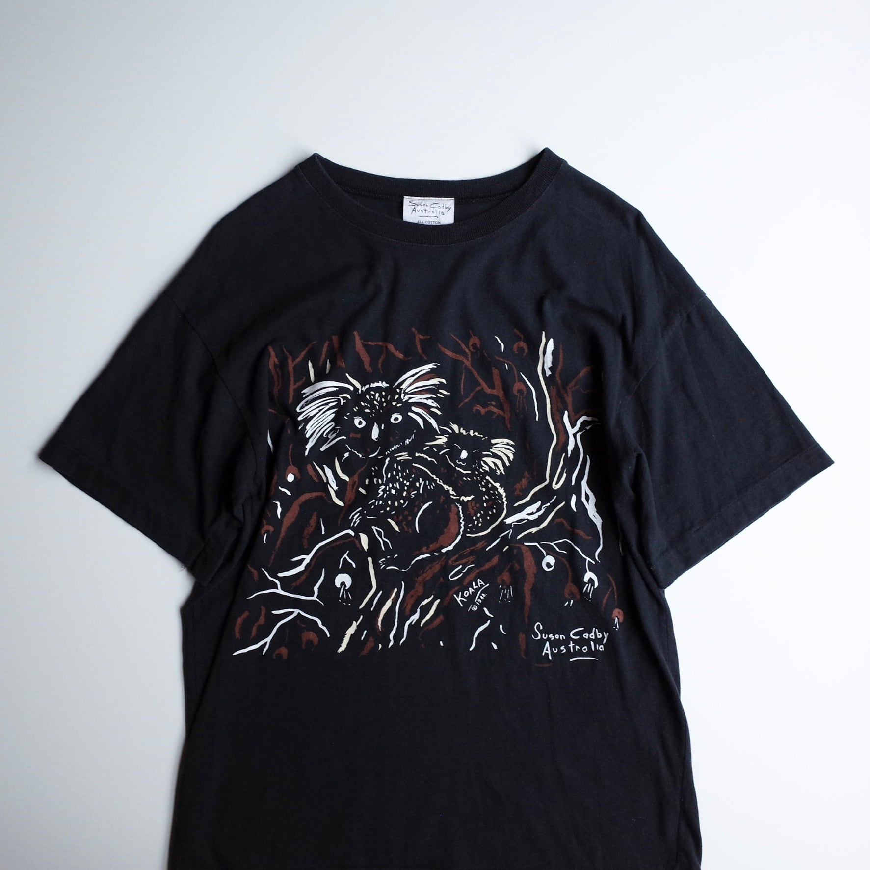 80s koala print tee