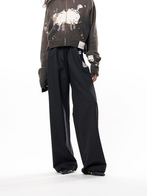 【26AW】Maison MIHARA YASUHIRO ミハラヤスヒロ / パンツ / Wool Easy Pants