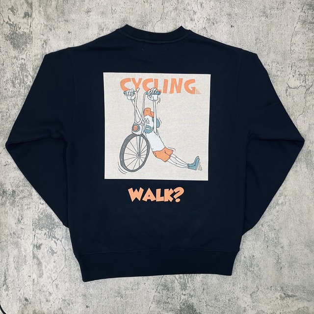 【HOMEJOE ARTWORK 】cycling　sweatshirt