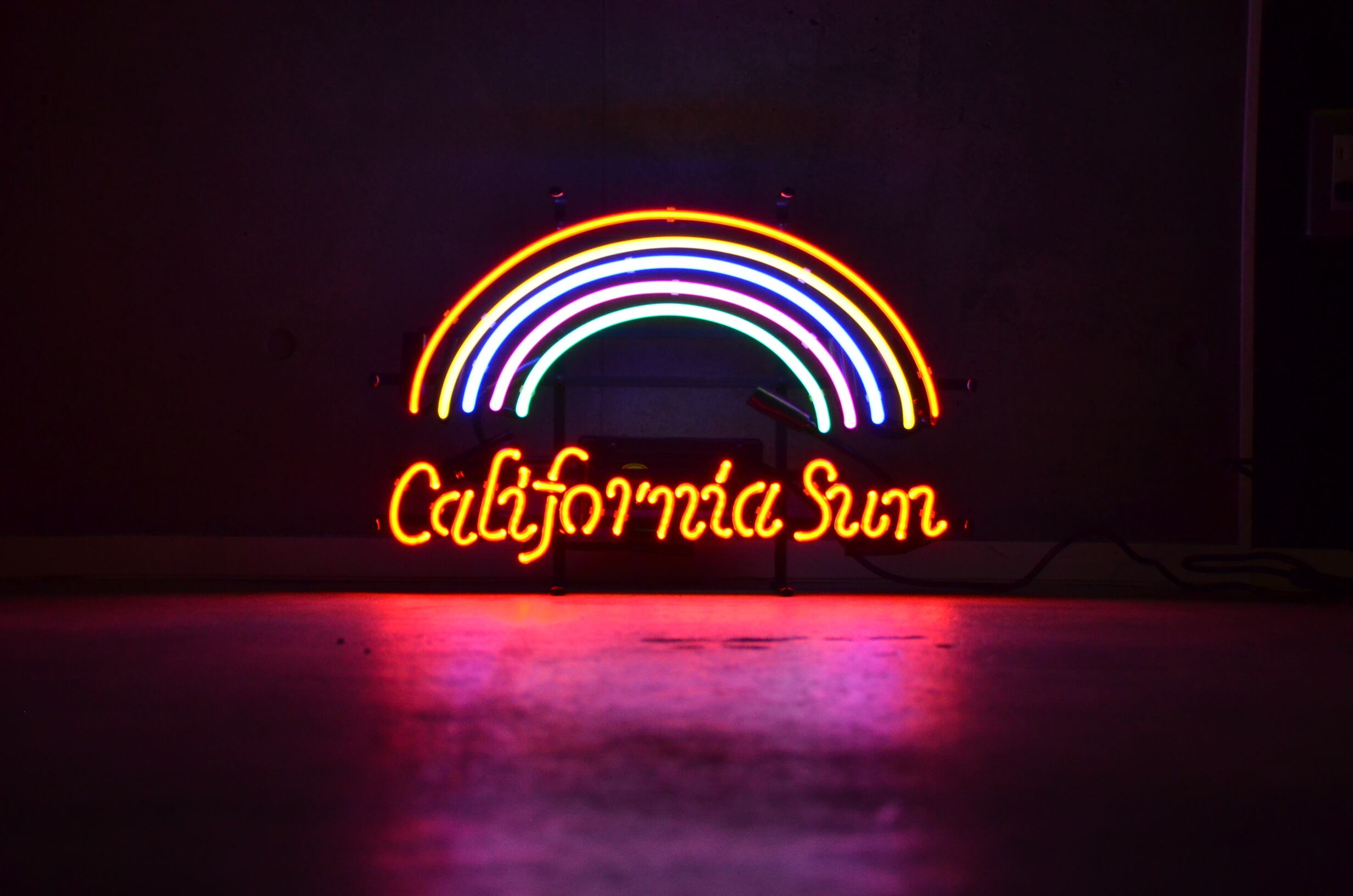 CALIFORNIA SUN NEON SIGN | SIGNPOST