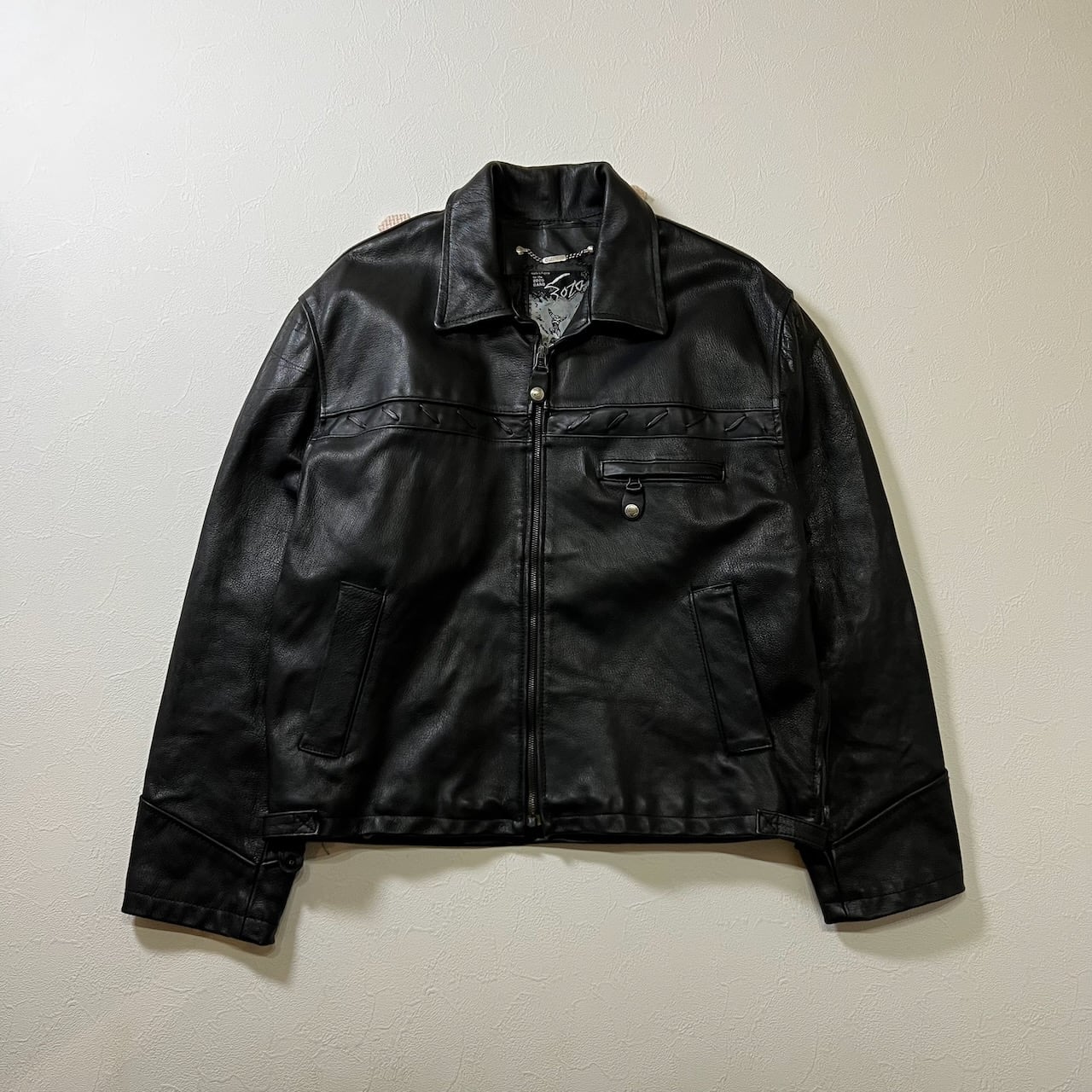 Croft&Barrow クラフトアンバロー ドリズラー レザージャケット