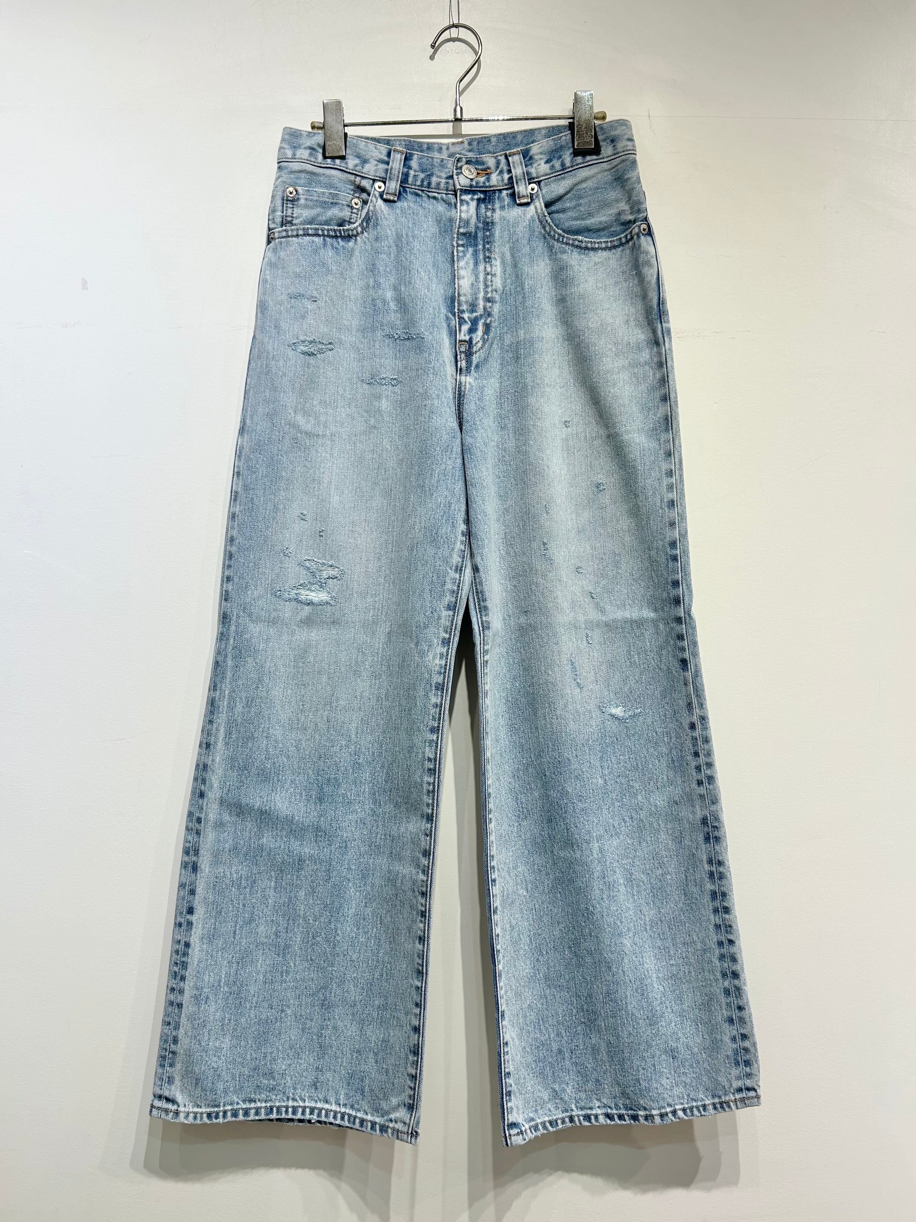 JOHNBULL セルヴィッチデニムベルボトムジーンズ