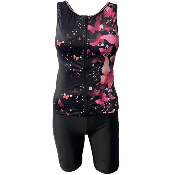 WN-565103 npフィットネス水着 スナップ付きセパレート 総裏地 女性用 サイズ/9号〜15号